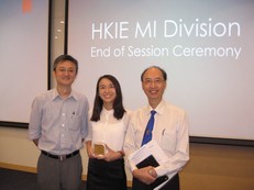 Mr. V.H.C. Tee, Ms. C. Y. Young and Dr. V.H.Y. Lo (from left to right)